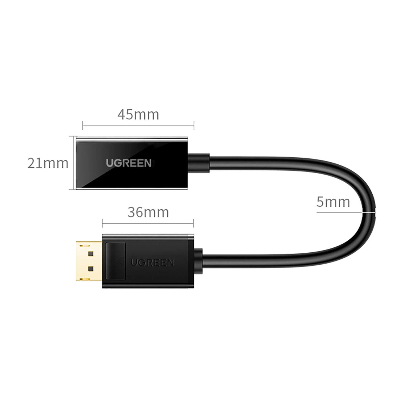 UGreen DisplayPort to HDMI 4K/1080p Adapter