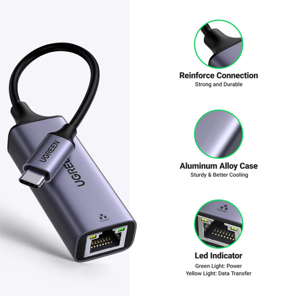 Ugreen USB C to Ethernet Adapter